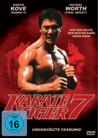 Fratzengeballer satt gibt es in "Karate Tiger 7" alias "To Be The Best".