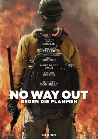 No Way Out – Gegen die Flammen Filmplakat