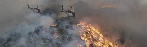 No Way Out – Gegen die Flammen Helikopter im Einsatz