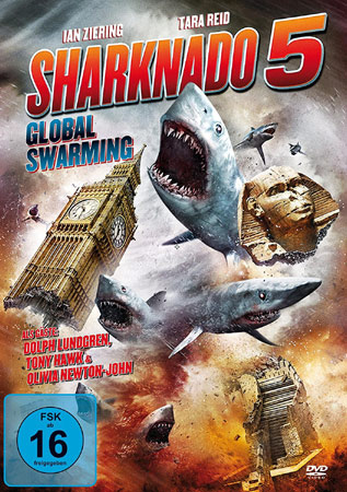 Sharknado 5 Deutsches DVD Cover