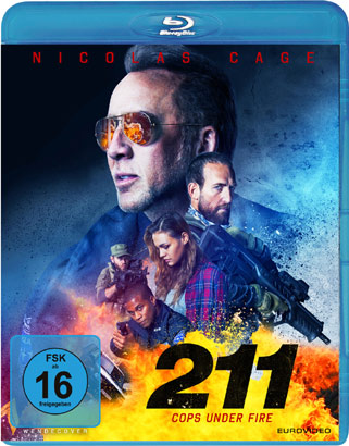 211 - Cops under Fire Gewinnspiel Blu-ray Cover