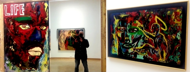 Sylvester Stallone, der Kunstmaler