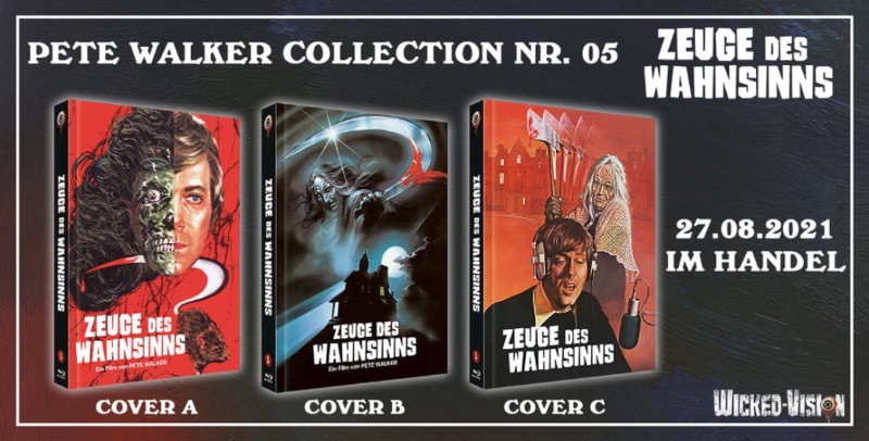 Zeuge des Wahnsinns Mediabooks