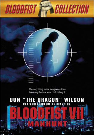 Bloodfist 7: Manhunt DVD Cover