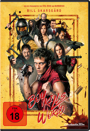 Boy Kills World DVD Cover Boy Kills World DVD Cover