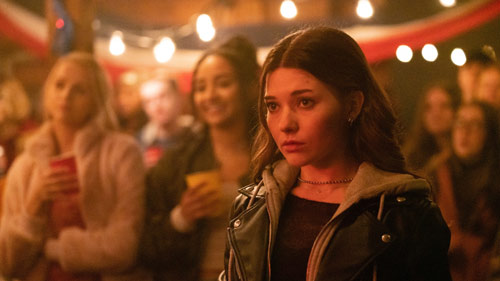 Katie Douglas in "Clown in a Cornfield"