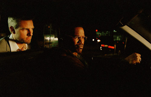 Tom Cruise als Vincent und Jamie Foxx als Max Tom Cruise als Vincent und Jamie Foxx als Max