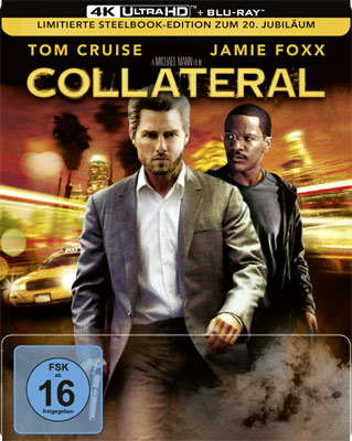 Wir verlosen 4 Steelbooks von "Collateral" mit Tom Cruise. Wir verlosen 4 Steelbooks von "Collateral" mit Tom Cruise.