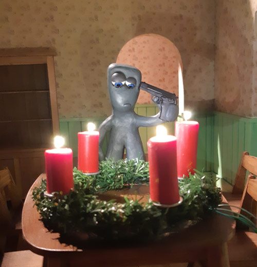 Szene aus Crappy Christmas: Yuletide Suicide