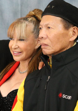 Cynthia Rothrock und Bolo Yeung
