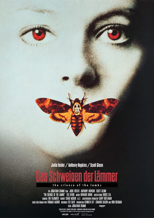Das Schweigen der Lämmer Kinoplakat Das Schweigen der Lämmer Kinoplakat