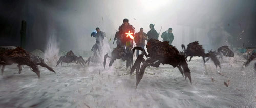 Earth Rescue Day die Kuns greifen an.