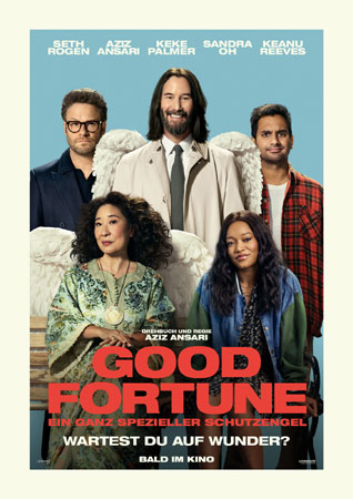 Keanu Reeves als Schutzengel in "Good Fortune"