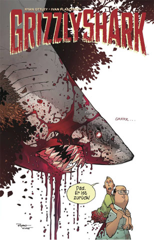 Grizzlyshark Comic Cover