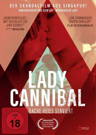 Lady Cannibal - Rache heiß serviert DVD Cover