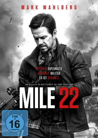 Mile 22 DVD Cover