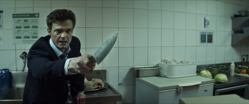 Jack Quaid in Novocaine aka Mr. No Pain