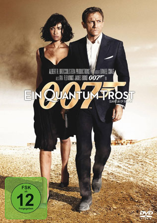 James Bond 007: Ein Quantum Trost DVD Cover