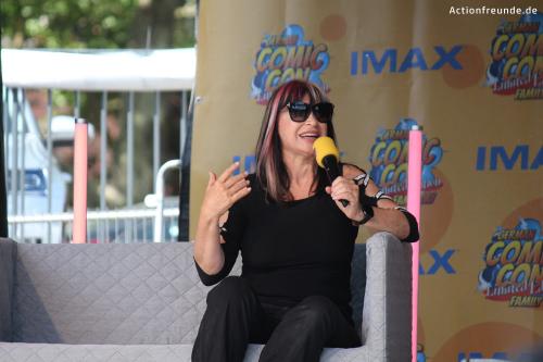 Cynthia Rothrock beim Panel