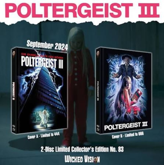Poltergeist III Blu-ray Mediabook Auflage 1