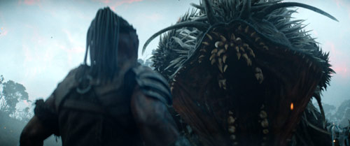 Predator: Badlands mit Monster