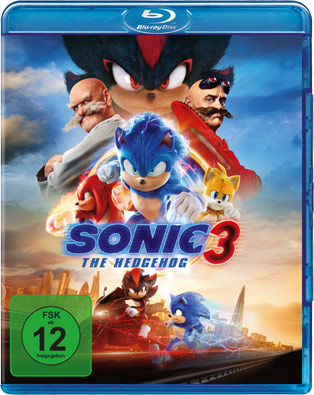 Sonic The Hedgehog 3 als Blu-ray