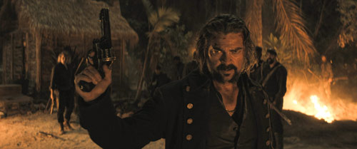 Karl Urban als Captain Connor in "The Bluff"
