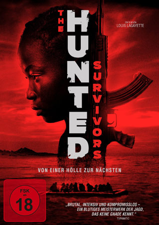 The Hunted Survivors DVD Cover The Hunted Survivors DVD Cover